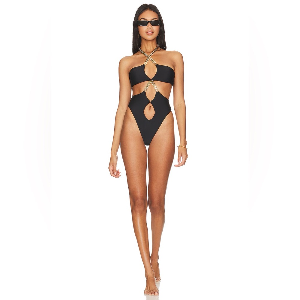 michael costello shae one piece swimsuit, sold out on revolve